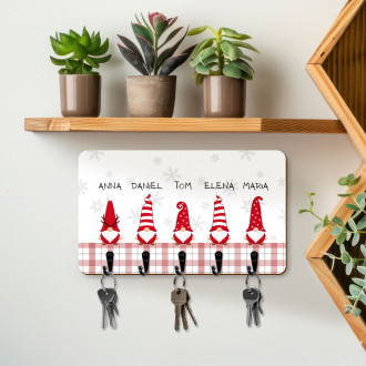 Κρεμάστρα για κλειδιά «Χριστουγεννιάτικα Ξωτικά»