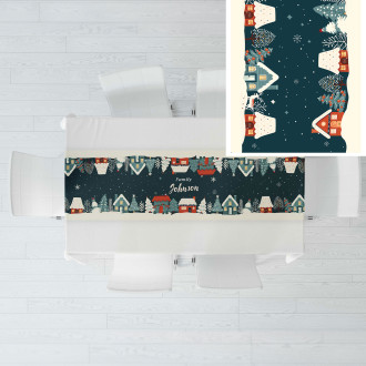 Τραβέρσα τραπεζαρίας «Χειμωνιάτικη νύχτα»