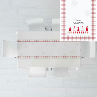 Τραβέρσα τραπεζιού «Χριστουγεννιάτικα Ξωτικά»