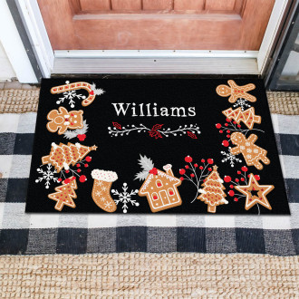 Πασπαρτού πόρτας με ΕΠΙΓΡΑΦΗ - Σχέδιο «Χριστουγεννιάτικα μπισκότα»