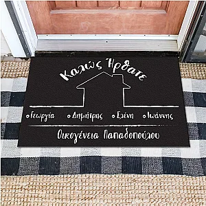 Πατάκι Εισόδου με Επιγραφή - Το Σπίτι της Οικογένειας — προβολή 4