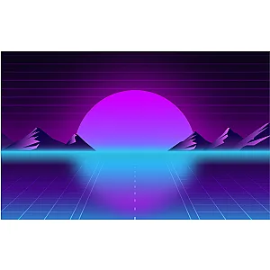 Προσωποποιημένο Mousepad Retro Colours 50 x 30 εκ. — προβολή 4