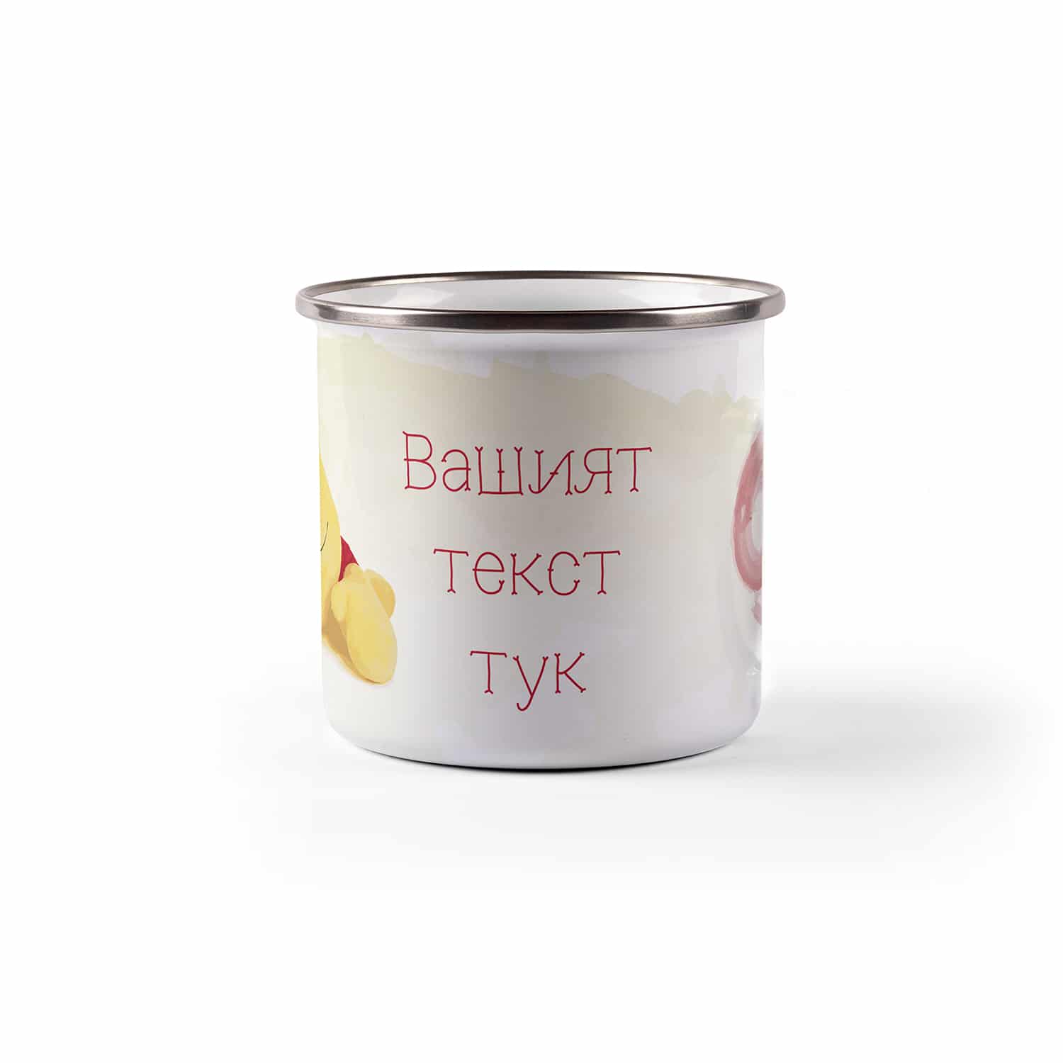 Εμαγιέ Κανάτα με Επιγραφή - Ζώδιο Καρκίνος
