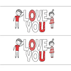 Σετ Κεραμικές Κούπες για Δύο - Love you — προβολή 4