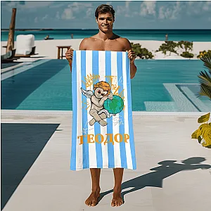 Ανδρική Πετσέτα Θαλάσσης με Αρτ Σχέδιο - ART 4