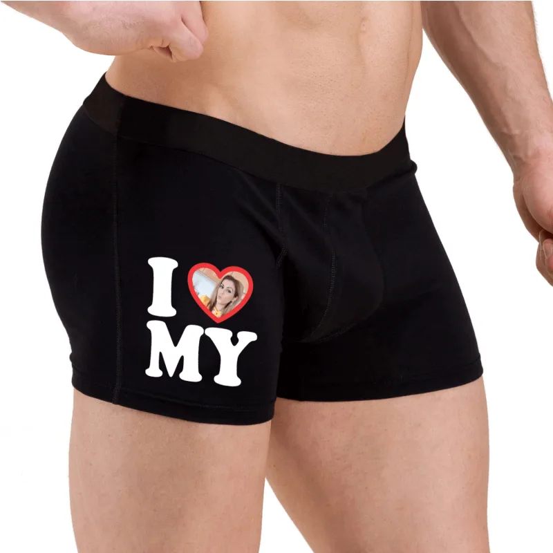 Ανδρικό Μποξεράκι με Επιγραφή - I love my...
