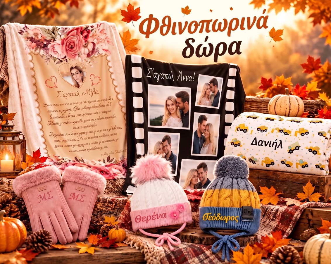 Το φθινόπωρο είναι η εποχή των δώρων