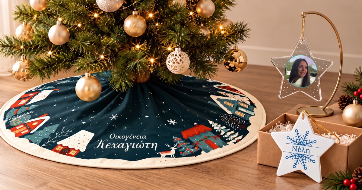 Στολίδια για το χριστουγεννιάτικο δέντρο